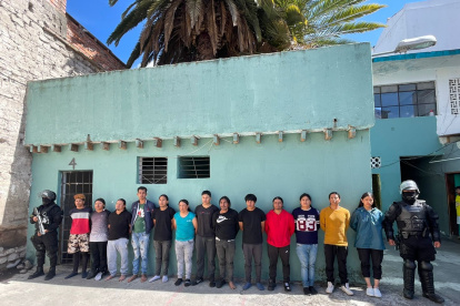 Según la Policía, la Gina Betel Cahuásqui Tambaco fue detenida y trasladada al CDP de Ibarra.