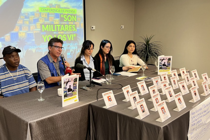 Amnistía Internacional presentó un informe denominado ‘Son militares, yo los vi’, donde narran casos de desapariciones forzosas ocurridas en 2024. La organización exige celeridad en los procesos judiciales.
