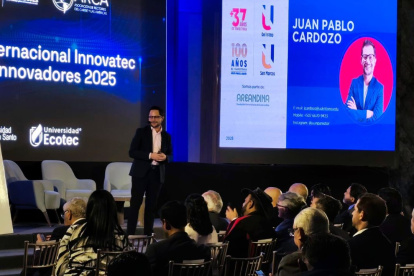 En Innovatec 2025, el rector Juan Pablo Cardoso, destacó que el futuro de la educación superior en la región depende de alianzas estratégicas y proyectos conjuntos.