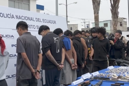 Durante el operativo Tornado 24 en Guayaquil, la Policía incautó objetos presuntamente robados. Los detenidos fueron puestos a órdenes de la autoridad judicial.