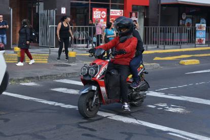 En Ecuador, cuatro de cada diez personas que mueren en siniestros de tránsito son motociclistas, según la ANT.
