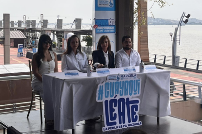 La prefecta Marcela Aguiñaga presentó la agenda Guayaquiléate 2025 para celebrar los 205 años de independencia de Guayaquil.