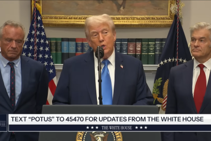 Presidente de Estados Unidos revela hallazgos médicos y científicos  para los niños.