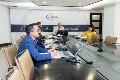 Este 24 de septiembre de 2025 estaba previsto que se analice en pleno de la Judicatura la renuncia del juez Fabian Gallardo, vocal de la Judicatura.