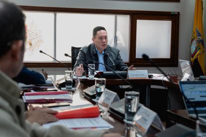 Cristian Zamora, alcalde de Cuenca, es uno de los alcaldes que se oponen al fin del subsidio al diésel