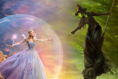 Imagen oficial de ‘Wicked 2: For Good’. la segunda entrega de la adaptación del musical.