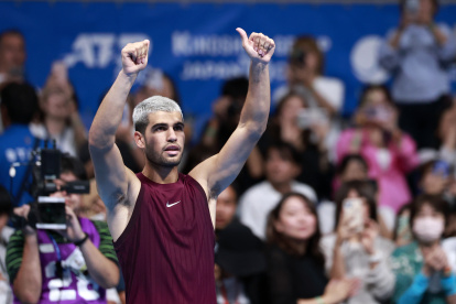 Carlos Alcaraz, tenista español.