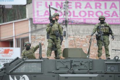 El presidente de Ecuador, Daniel Noboa, aseguró que su país enfrenta "actos de terrorismo disfrazados de protesta".