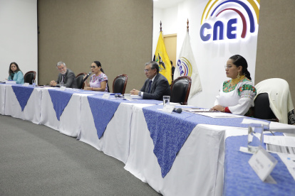 El Consejo Nacional Electoral (CNE) es presidido por Diana Atamaint.