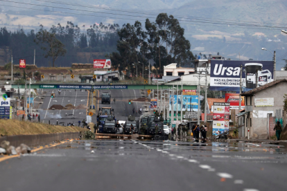 La mayoría de cierres viales se centran en provincias de la región Sierra.