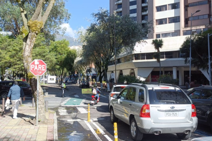 Según la AMT, la movilidad en Quito no se ha complicado por las protestas. Los cierres viales que existen se deben a trabajos municipales.