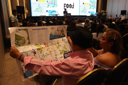 El mapa turístico de Guayaquil fue presentado por las autoridades municipales.
