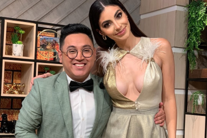 Lazito de la farándula junto a Virginia Limongi