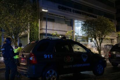 El pasado 19 de septiembre, la Policía Nacional ingresó a la Corte Constitucional por una amenaza de bomba.