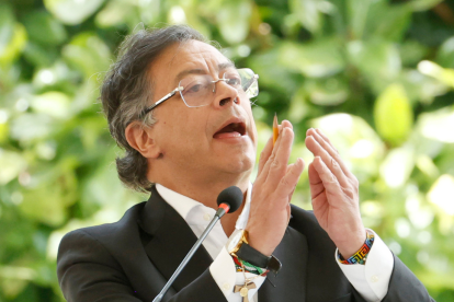 Gustavo Petro, presidente de Colombia, en una foto de archivo.