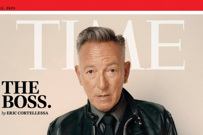 Springsteen en la portada de Time