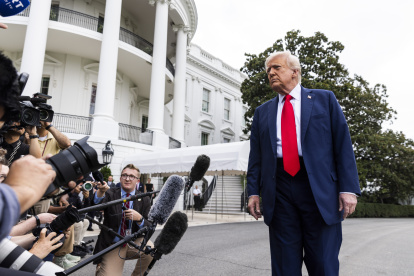 El presidente de Estados Unidos, Donald Trump.