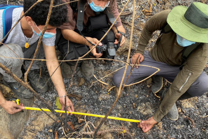 Voluntarios de Proyecto Sacha recién pudieron acceder este domingo 28 de septiembre, pues puntos calientes se mantuvieron días atrás.