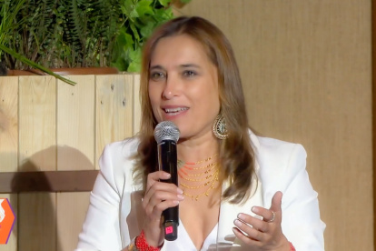 Anabel Hermosa pidió diálogo tras la muerte de un comunero durante el paro nacional