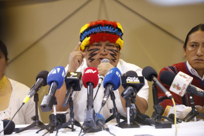 Marlos Vargas en rueda de prensa este 29 de septiembre de 2025.