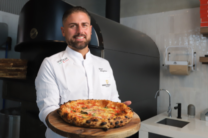 Estuvo en Ecuador como invitado de la pizzería Diavolo Rosso para crear un menú especial.
