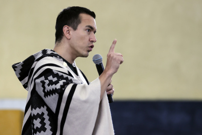 Foto de archivo del presidente de Ecuador, Daniel Noboa