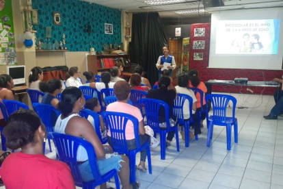 Docentes de la carrera de Gastronomía aplicaron un plan de dieta balanceada y talleres de nutrición en la comunidad vulnerable.