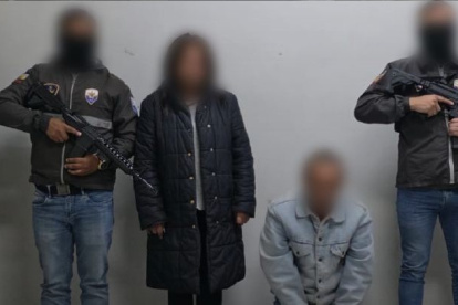 Operativos antidrogas en Quito, la policía decomisó 43 kilos de droga y capturan a 44 sospechosos.