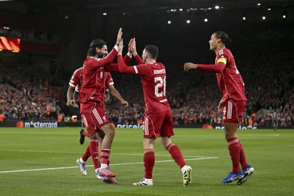 Liverpool se estrenó en la Champions con un triunfo en casa sobre el Atlético de Madrid.