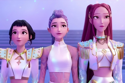 "Kpop Demon Hunters", una película animada que ha sido un éxto en taquilla.