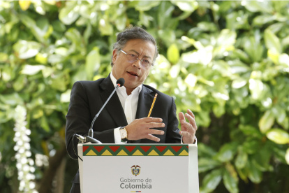 El presidente de Colombia, Gustavo Petro, en una foto de archivo.