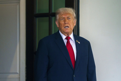 Fotografía del presidente de Estados Unidos, Donald Trump.