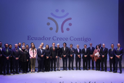 La Fundación Ecuador Crece Contigo celebró su aniversario con un encuentro que reunirá a autoridades nacionales, cuerpo diplomático, cooperación internacional, academia y sociedad civil.