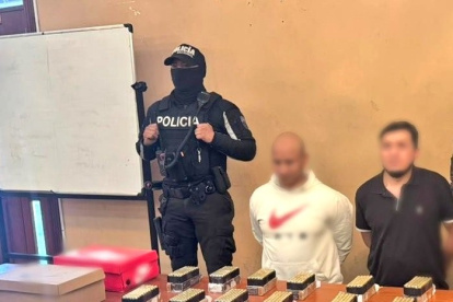 Los dos detenidos en el sur de Quito tienen antecedentes penales.