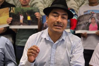 Iza acumula cinco procesos judiciales: tres recientes por instigación, y dos anteriores por presunto secuestro y terrorismo.