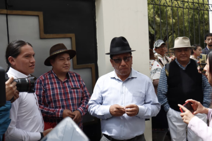 Dirigentes indígenas se reunieron en Quito para definir nuevas acciones en el marco del paro nacional 2025.