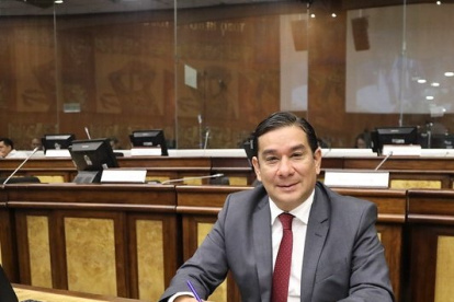 Luis Alvarado fue asambleísta principal en el periodo 2023 - 2025 y suplente en el 2025 - 2029.