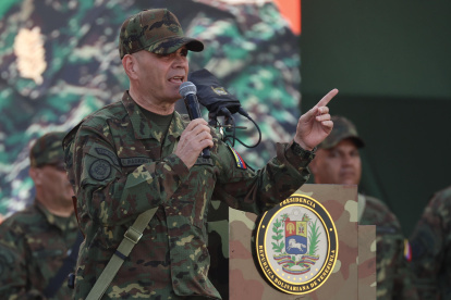 Fotografía de archivo del ministro de Defensa de Venezuela, Vladimir Padrino López.