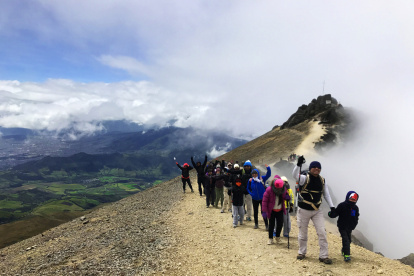 Las caminatas por el Guagua Pichincha y hasta el primer refugio del volcán son las más solicitadas.