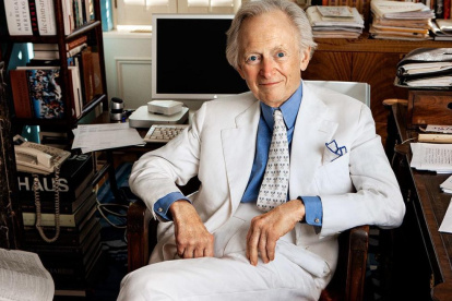 Tom Wolfe fue un escritor y periodista estadounidense y uno de los padres del "nuevo periodismo".