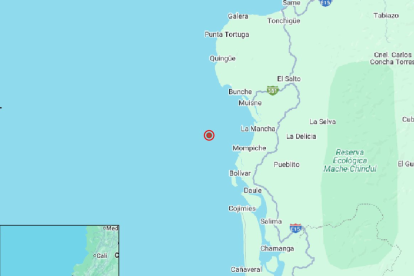 Temblor en Ecuador este 2 de octubre.