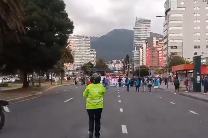 La Agencia Metropolitana de Tránsito informó sobre el cierre vial en la av. Naciones Unidas (desde la av. Los Shyris hasta av. 10 de Agosto).