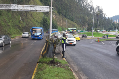 Imagen referencial de la autopista General Rumiñahui.