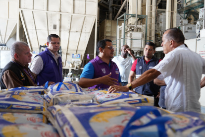 Uno de los operativos que se han realizado para asegurar que las piladoras paguen el precio mínimo de sustentación.