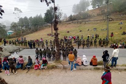 El paro nacional lleva más de dos semanas activo en varias zonas de Ecuador.