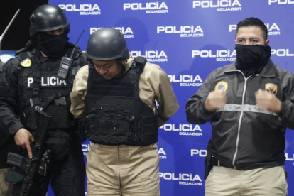 Alias Fede fue capturado en Medellín, Colombia, y está encarcelado en La Roca, en Guayaquil.