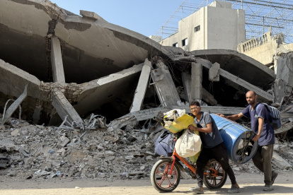 Los habitantes de Gaza recuperaron cierta normalidad este sábado 4 de octubre; tienen la esperanza de que cesen los ataques.