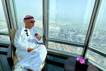 Imagen. Dubái, en Emiratos Árabes Unidos, estuvo entre los destinos que visitó Jhosue Morante, en 2024.