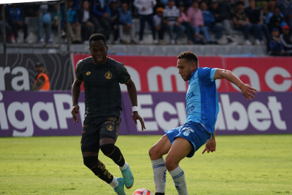 Aucas y Macará empataron en el estadio Bellavista de Ambato en la fase inicial de la LigaPro 2025.