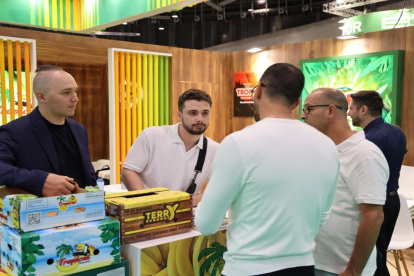 El sector bananero asistió a la feria internacional Fruit Attraction que se realizó en Madrid.